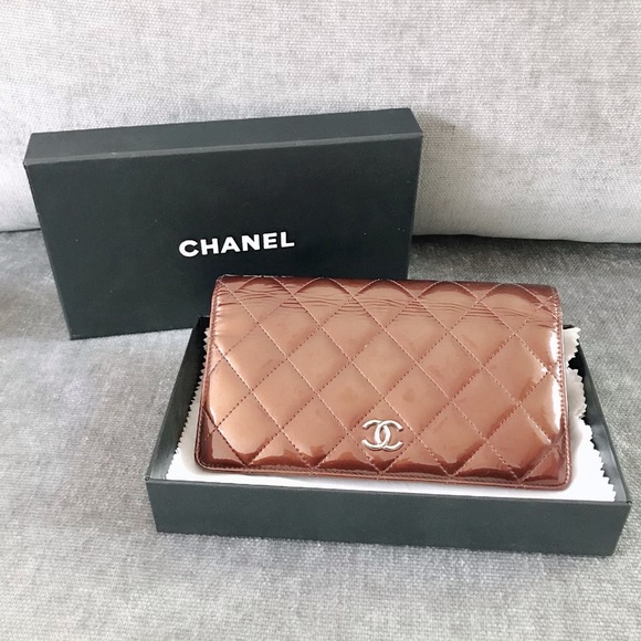 CHANEL Handbags - CHANEL *Limited Edition* Patent Leather Wallet